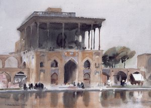 Palacio Ali Qapu, Isfahan, 1994